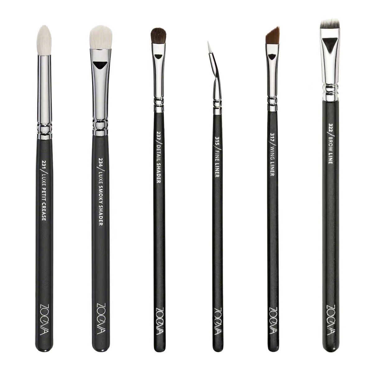 Bộ Cọ Trang Điểm Mắt Chuyên Nghiệp 12 Cây ZOEVA Complete Eye 12 0119